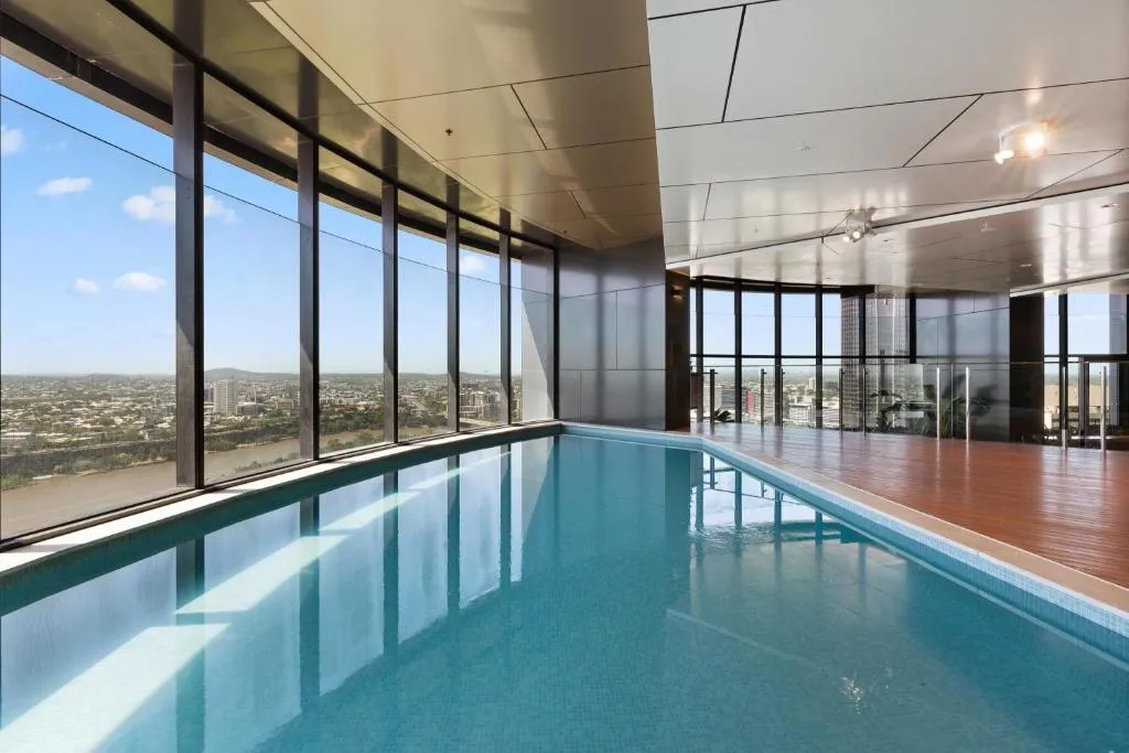 CBD Cozy 2Beds Apt at Brisbane Tallest building With Free Parking