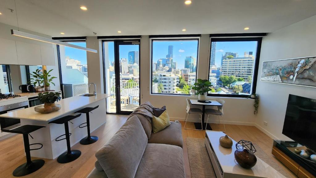 Lux City View Brisbane – Free Parking