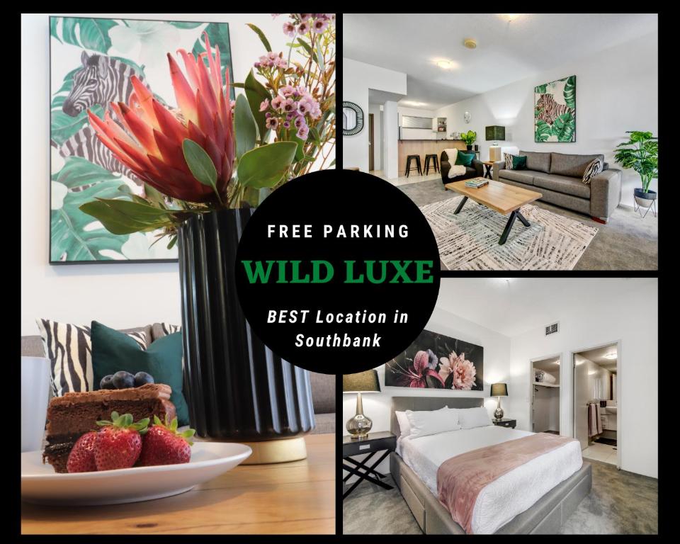 Wild Luxe Apt – Southbank & Fast WIFI Parking